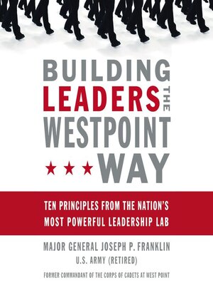 cover image of Building Leaders the West Point Way